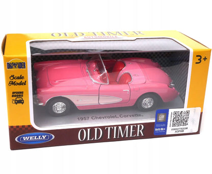 Chevrolet Corvette 1957, 1:34–1:39, WELLY