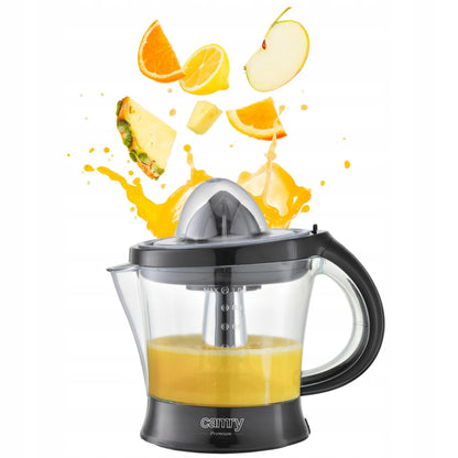 Citrusų sulčiaspaudė virtuvei 60 W, dvikryptė, 2 kūgiai, 1 l talpa