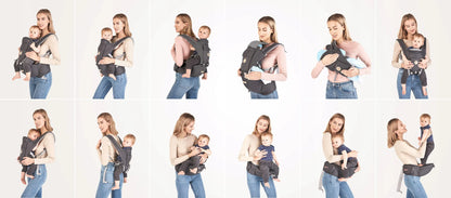 COLIBRO HONEY 12 viename ergonominė nešioklė su klubine sėdyne