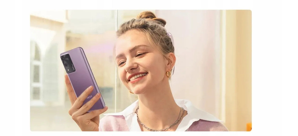 „Cubot A10“ išmanusis telefonas, 6,56″, 12/128 GB, „Dual SIM“, LTE, „Android 14“ + dėklas + apsauginė plėvelė