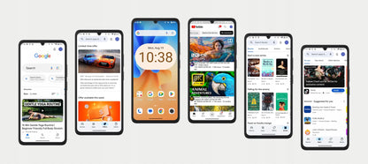 „Cubot A30“ išmanusis telefonas, 6,74 col., 6/128 GB, „Dual SIM“, LTE, „Android 14“ + dėklas + apsauginė plėvelė