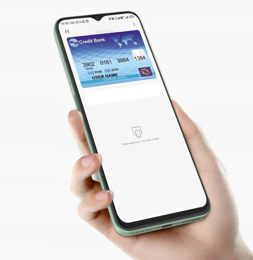 „Cubot HAFURY V1“ išmanusis telefonas, 16/256 GB, LTE, „Android 13“, NFC, su dėklu