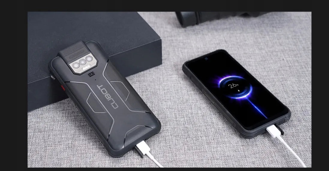 „Cubot King Kong 8“ išmanusis telefonas, 12/256 GB, tvirtas, NFC, žibintuvėlis, „Dual SIM“