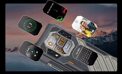 „Cubot KingKong X“ 16 GB / 512 GB 5G išmanusis telefonas, NFC, „Dual SIM“, atsparus vandeniui ir smūgiams