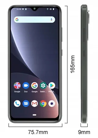 „Cubot Note 30“ išmanusis telefonas, 4/64 GB, LTE, „Android 12“, „Dual SIM“