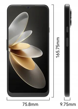 „Cubot P80“ išmanusis telefonas, 8 GB RAM, 256 GB, NFC, „Dual SIM“, 4G, mėlynas