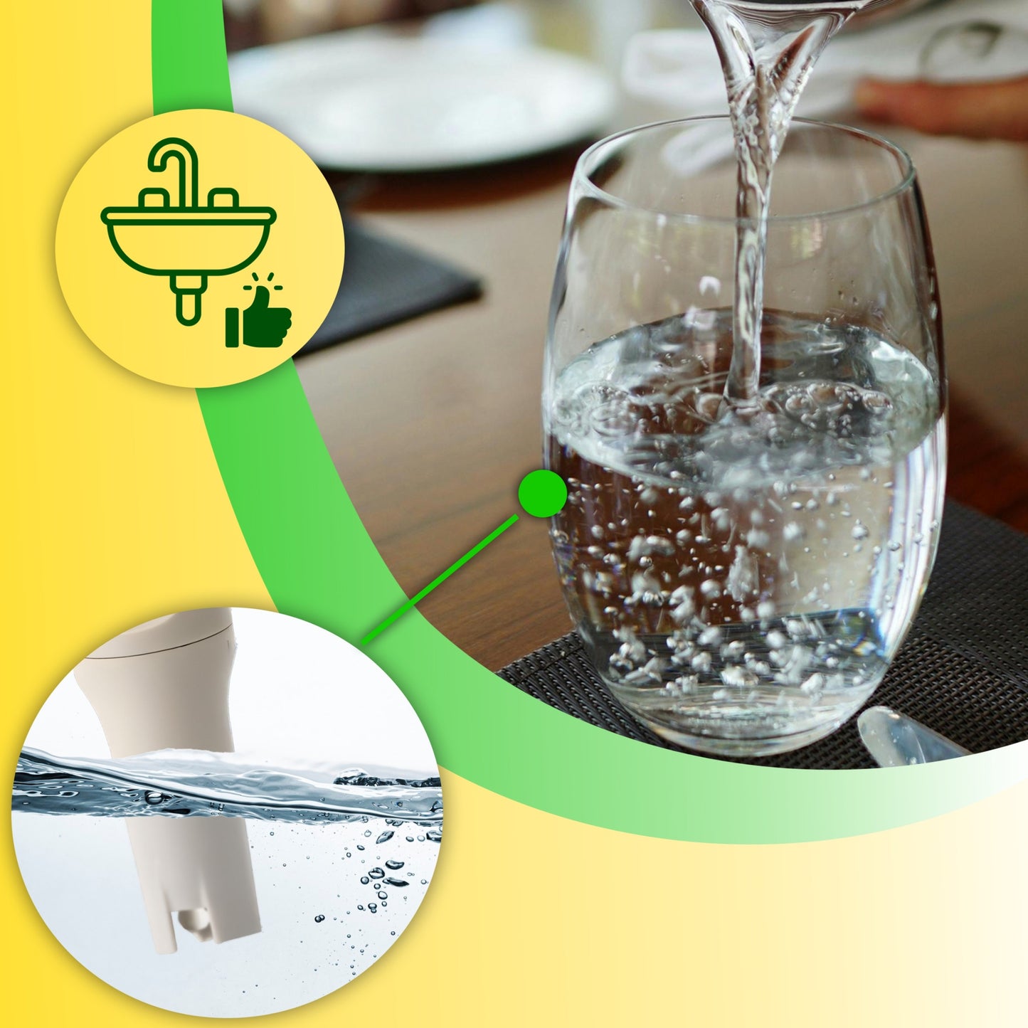 pH METRAS TESTERIS VANDENS RŪGŠTINGUMO MATUOKLIS ATC TERMOMETRAS + 3 BUFERIAI