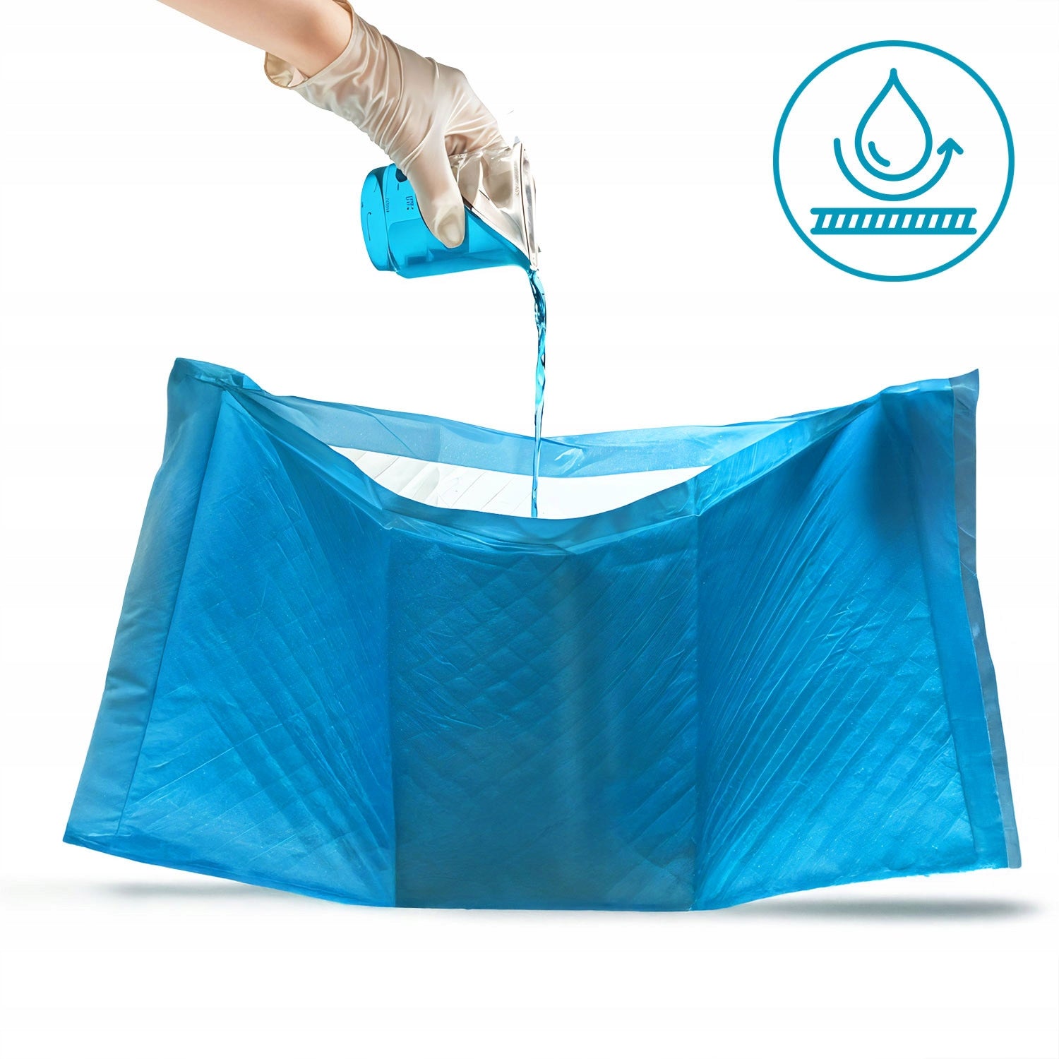 Sugiamųjų paklotų šlapimo kilimėliai šuniukams MERSJO 90x60 50 vnt.