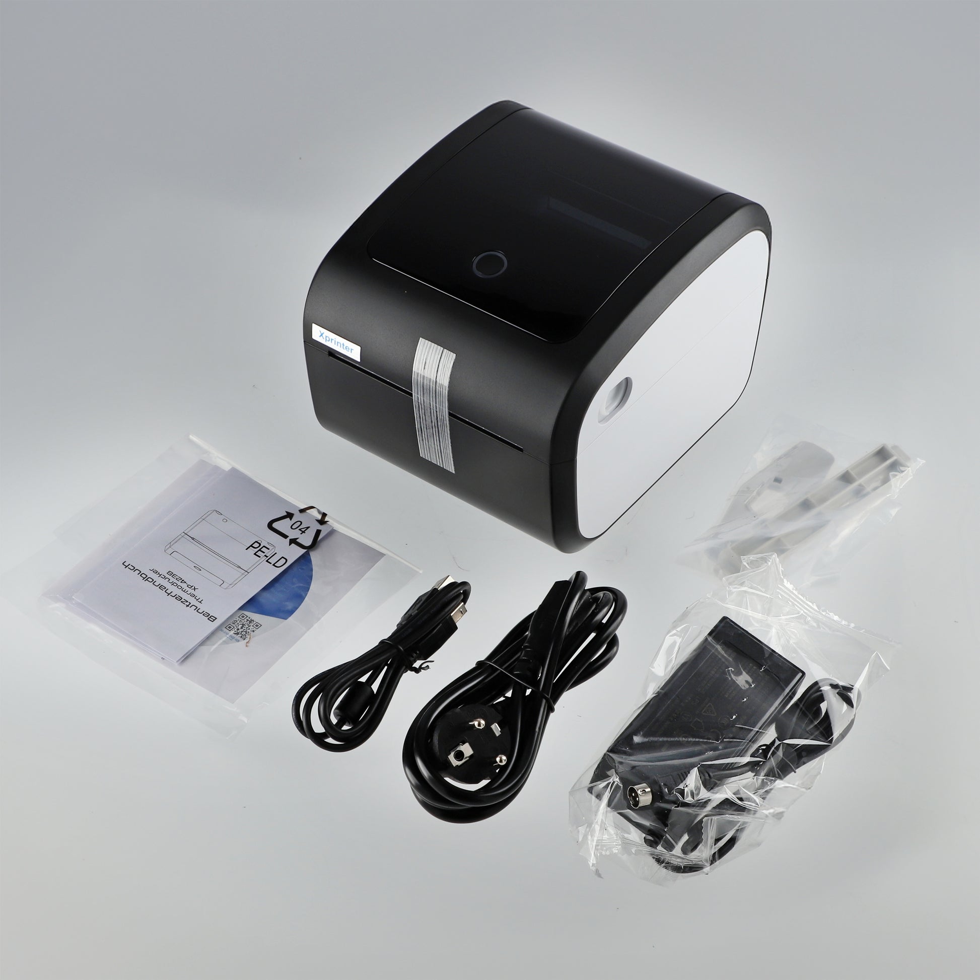 Etikečių spausdintuvas Terminis Kurjerių XPRINTER XP-423B USB + LAN DHL DPD