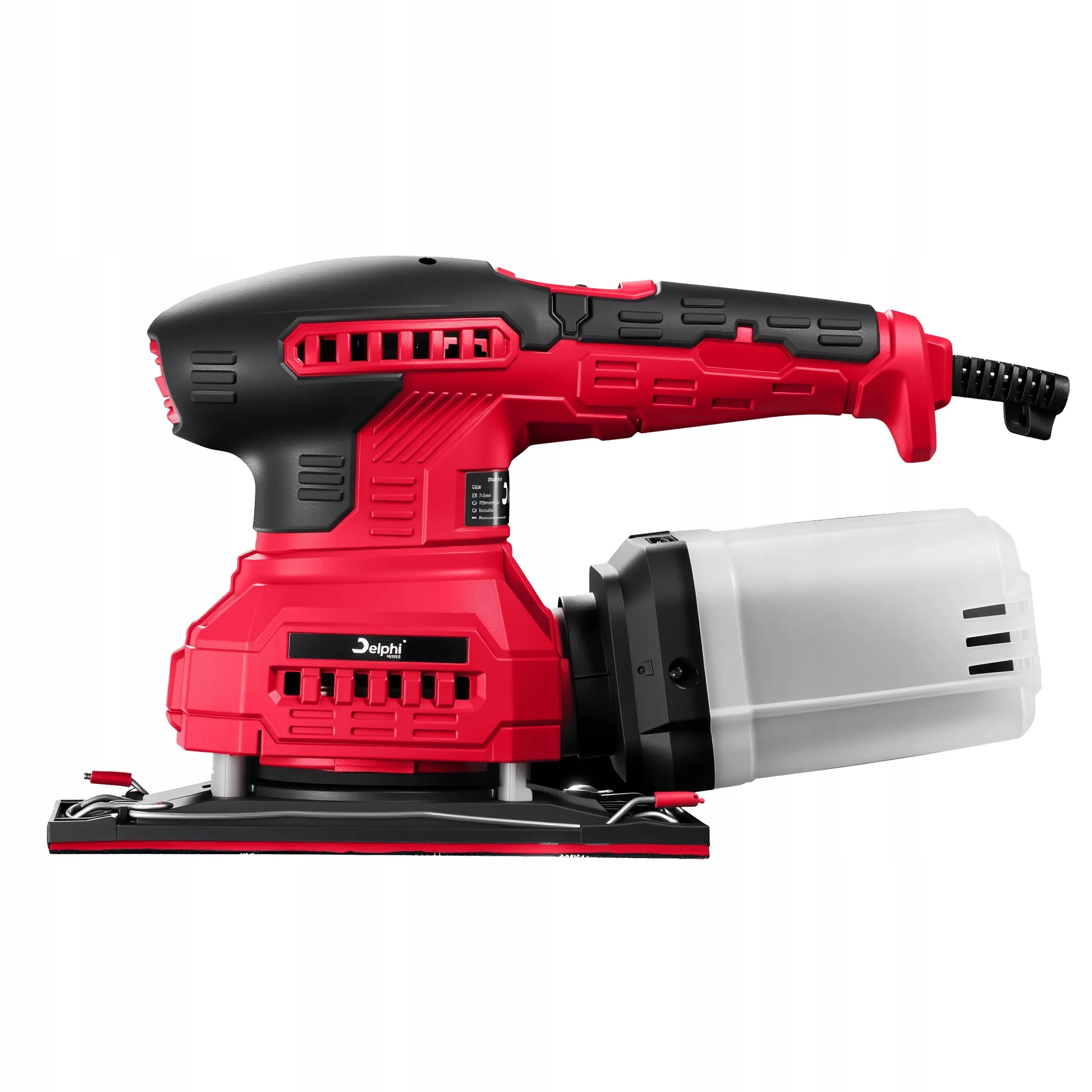Daugiafunkcis elektrinis ekscentrinis ir vibracinis šlifuoklis medienai 3-viename