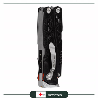 Daugiafunkcis įrankis JB Tacticals 17-in-1, replės, peilis, dėklas