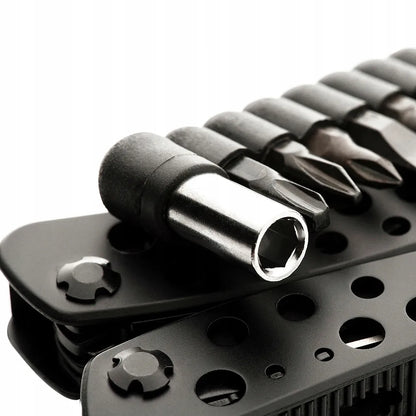 Daugiafunkcis įrankis M-TAC TYPE 1, nerūdijantis plienas, 11-in-1, juodas