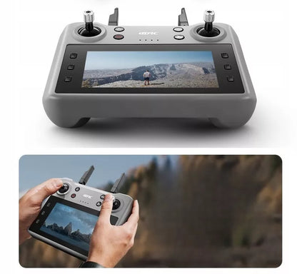 dronas 4DRC V53 su LCD ekranu, 2 kameromis, bešepetėliniu varikliu, 125g, 3x baterijos