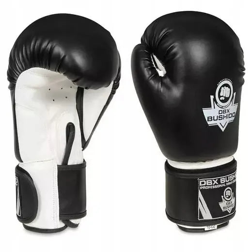 DBX Bushido ARB-407A Classic White bokso treniruočių pirštinės, 12 oz