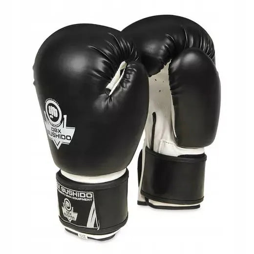 DBX Bushido ARB-407A Classic White bokso treniruočių pirštinės, 12 oz