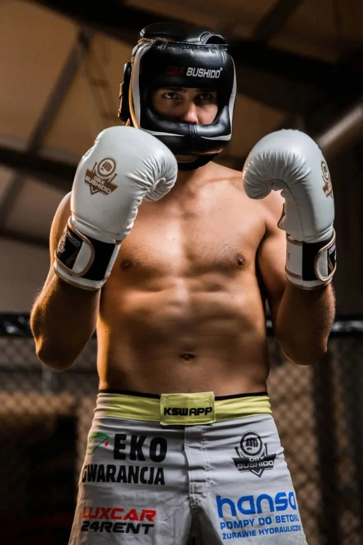 DBX Bushido bokso šalmas su apsauga M - Ninja