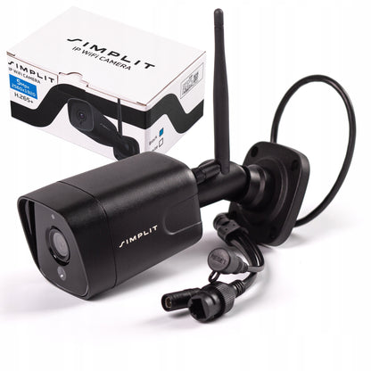 Lauko Wi-Fi kamera, vandeniui atspari, IP namų stebėjimo kamera, 5MP SIMPLIT