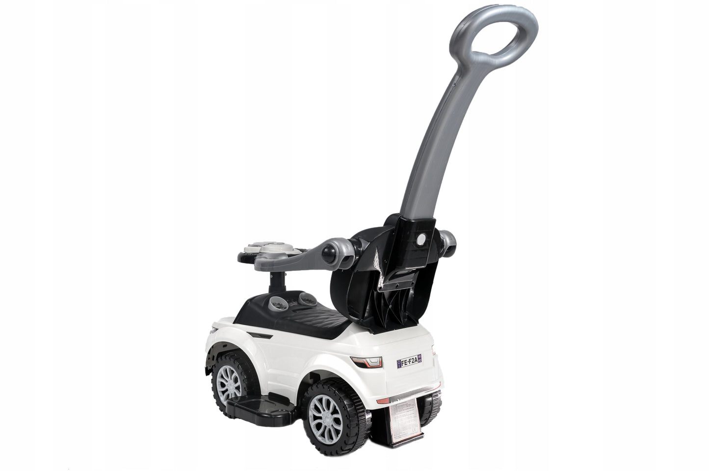 Vaikiškas paspiriamasis automobilis 3in1 su minkšta sėdyne