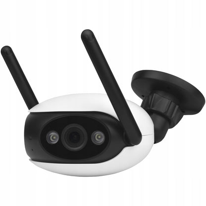 Lauko kamera 4MPx IP Wi-Fi, plačia kampo, panoraminė 165°, dviejų objektyvų