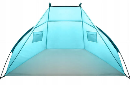Didelė paplūdimio palapinė 220x120x120cm su dėklu - BLUE LAGOON