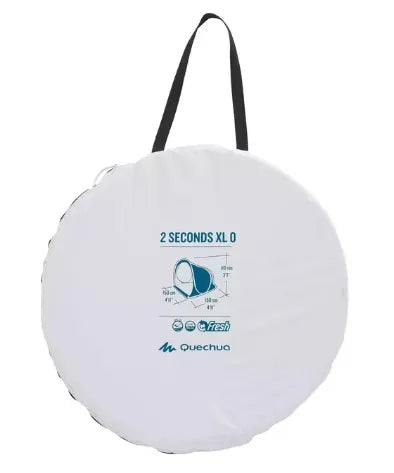 Didelė paplūdimio palapinė Quechua 2 Seconds XL FRESH - tvirta ir kokybiška