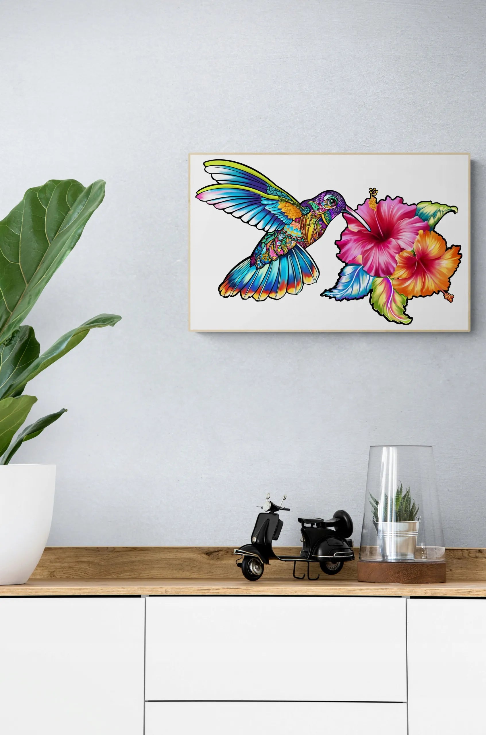DIDELĖS MEDINĖS DĖLIONĖS SUAUGUSIESIEMS KOLIBRIS 235 DETALĖS MEDINĖJE DĖŽUTĖJE