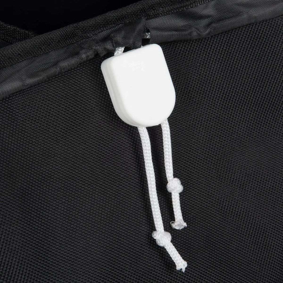 Didelės talpos sulankstomas pirkinių vežimėlis, 55 l, 21 cm ratai su guoliais, tvirtas, juodas