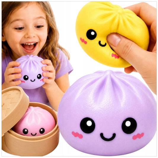 Didelis antistresinis žaislas koldūnas Squishy Dumpling