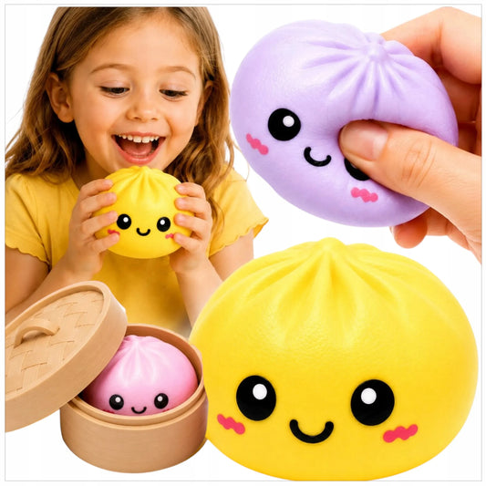Didelis antistresinis žaislas koldūnas Squishy Dumpling