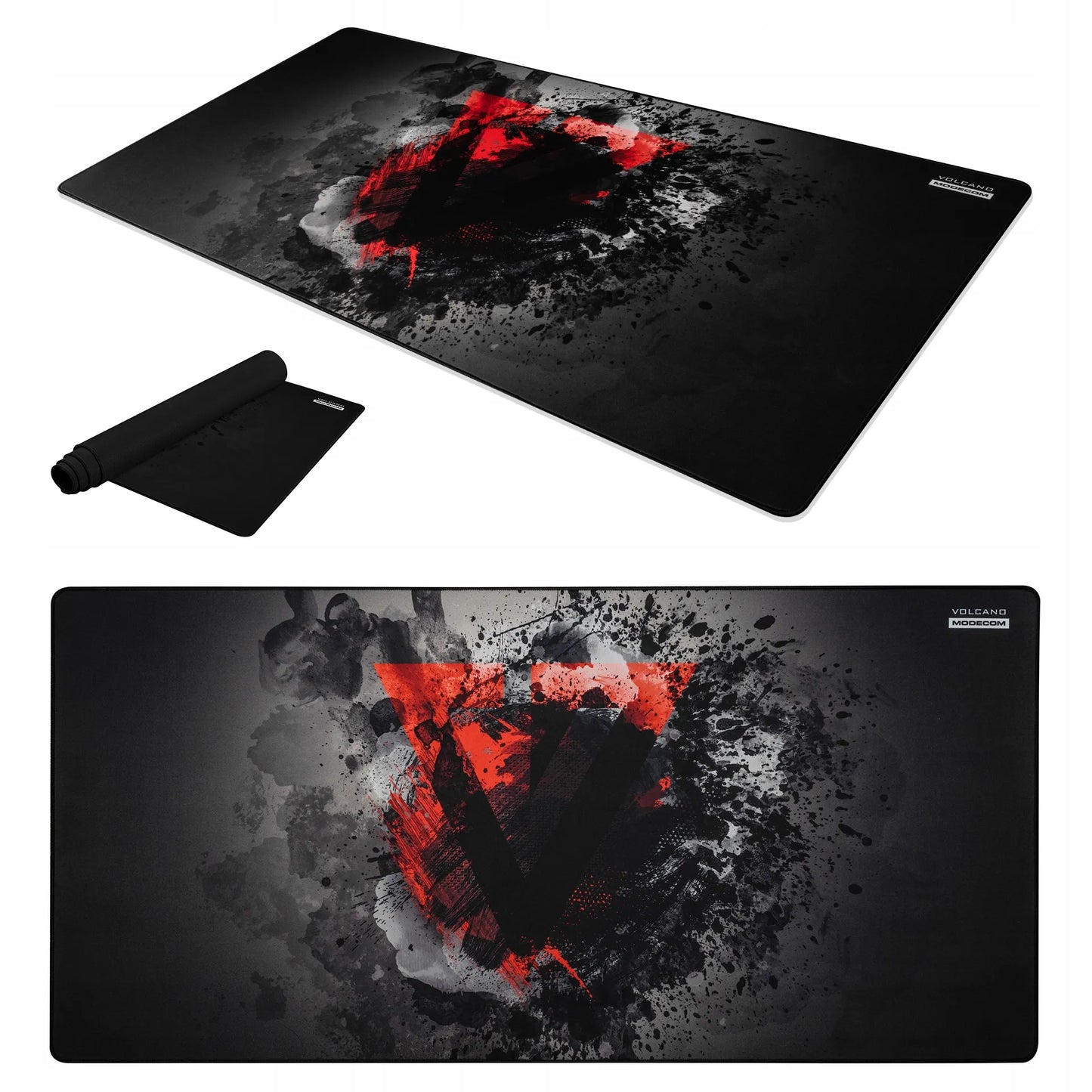 Didelis pelės kilimėlis MODECOM VOLCANO MERU neslystantis 120 x 60 cm