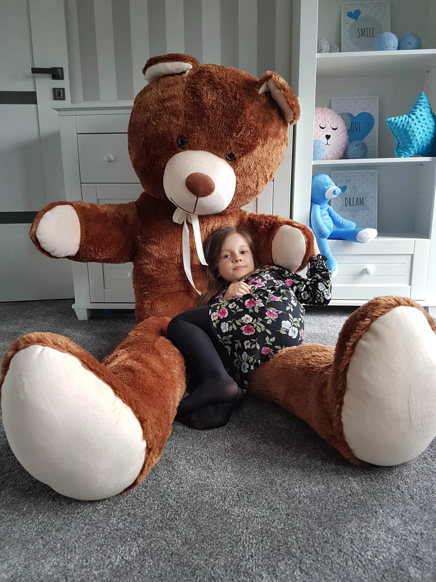 Didelis pliušinis meškinas gigantas 205 cm