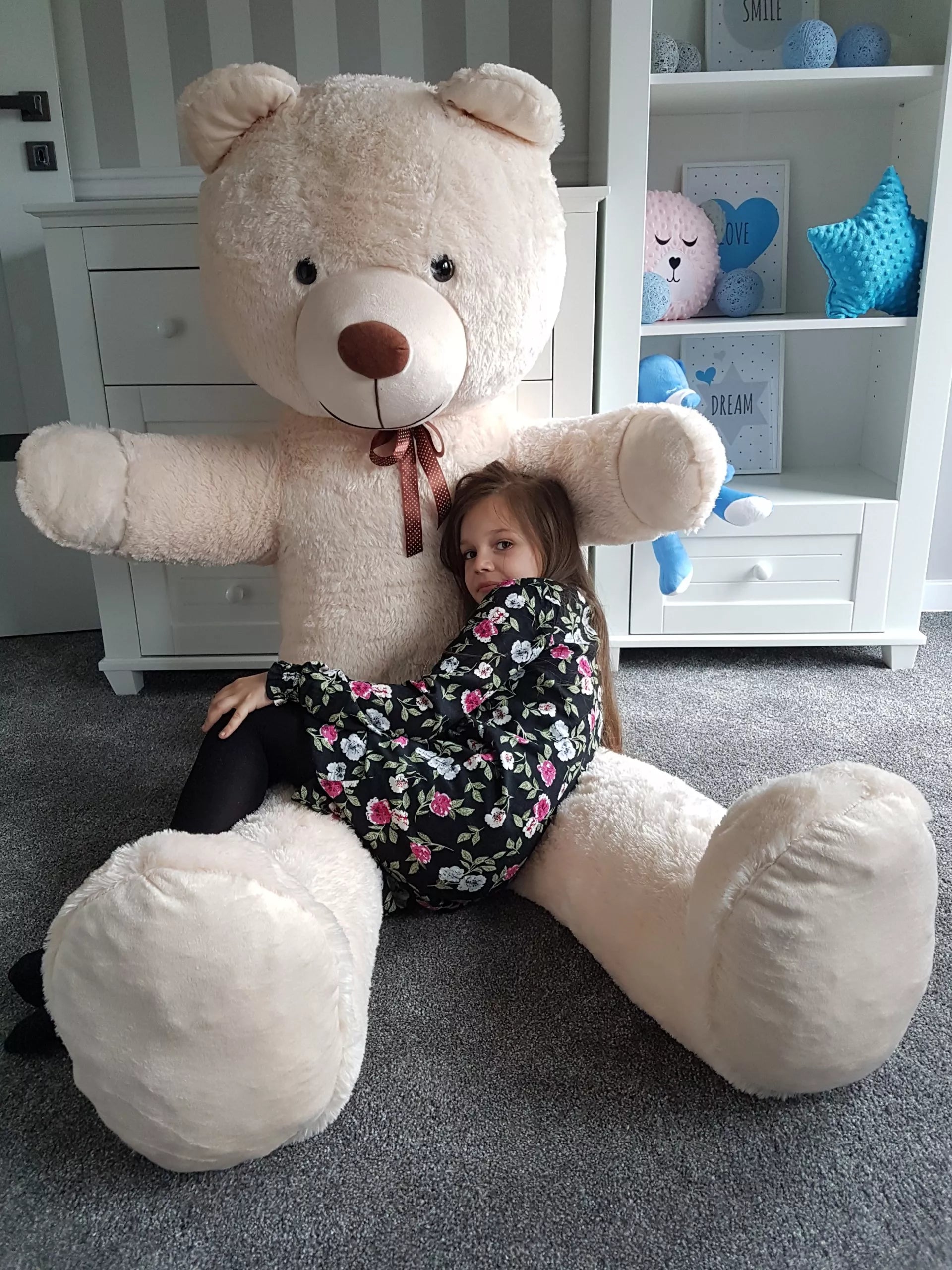 Didelis pliušinis meškinas gigantas 205 cm