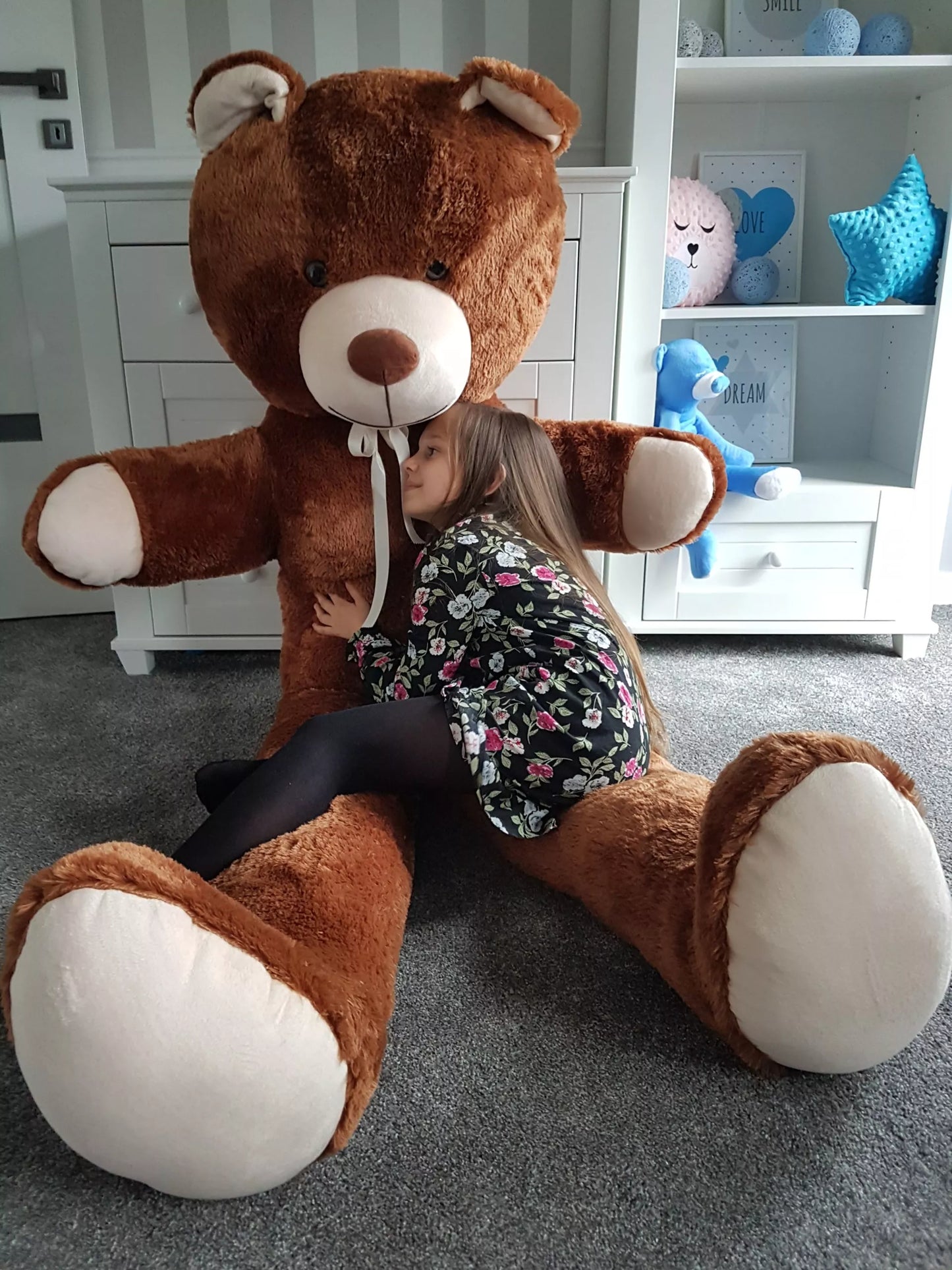 Didelis pliušinis meškinas gigantas 205 cm