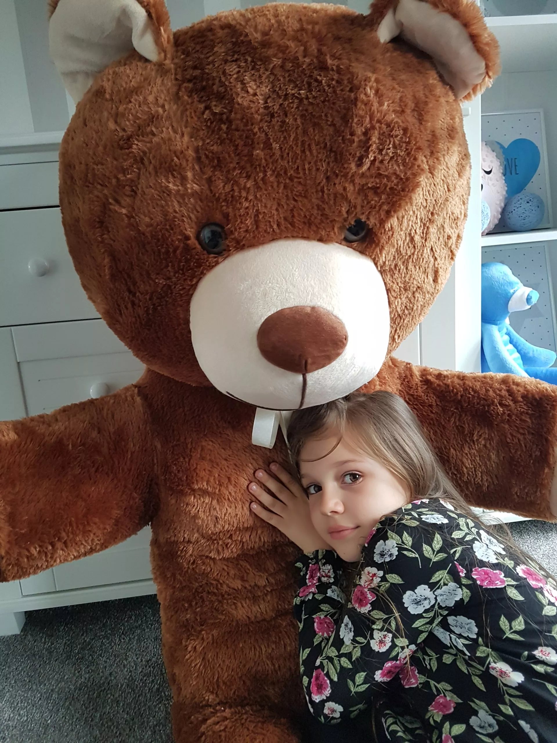 Didelis pliušinis meškinas gigantas 205 cm