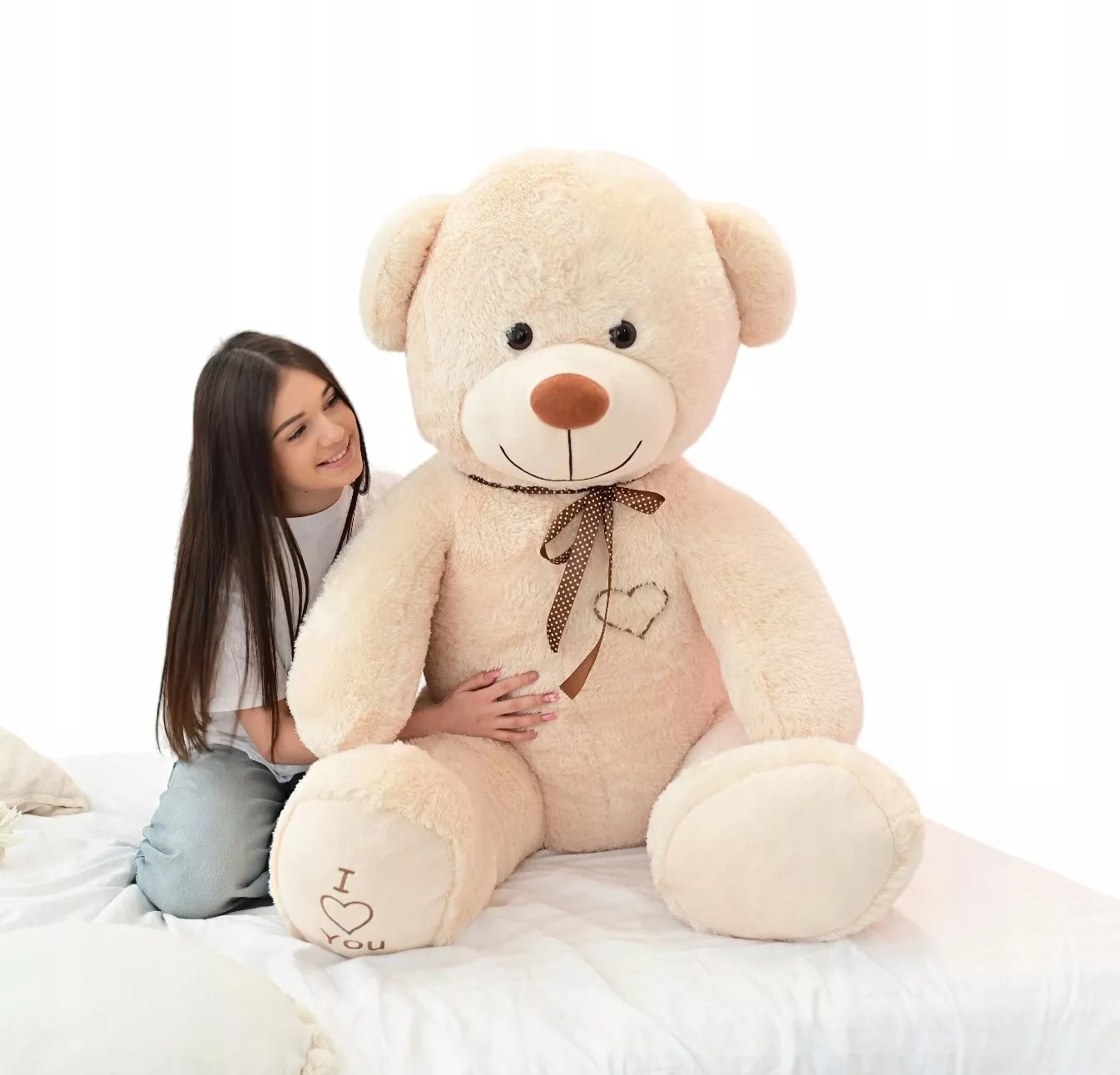 Didelis pliušinis meškinas milžiniškas 190 cm
