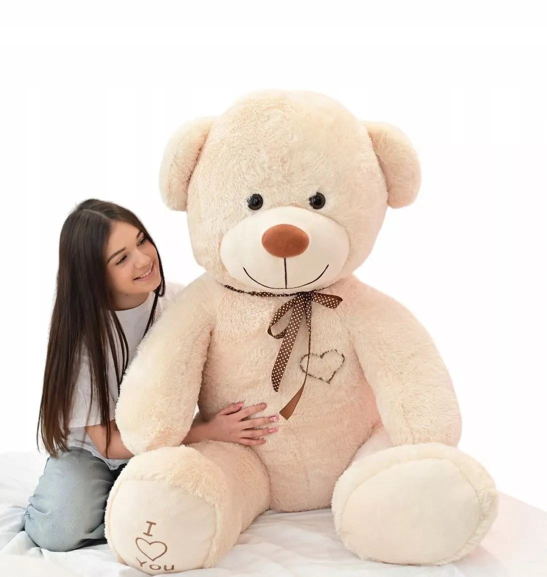 Didelis pliušinis meškinas milžiniškas 190 cm