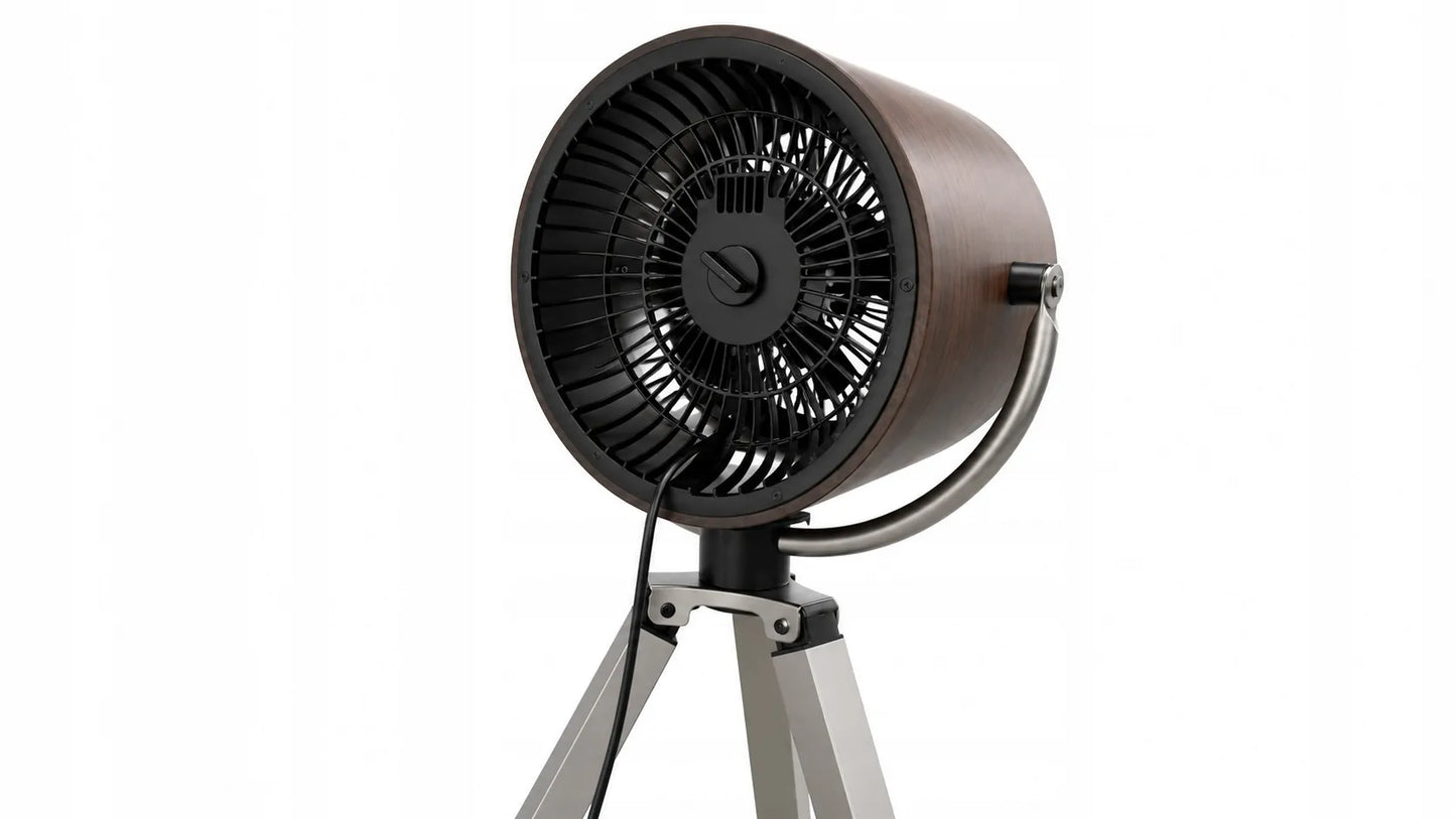 DIDELIS VENTILIATORIUS VINTAGE ANT STOVO RETRO STILIUS