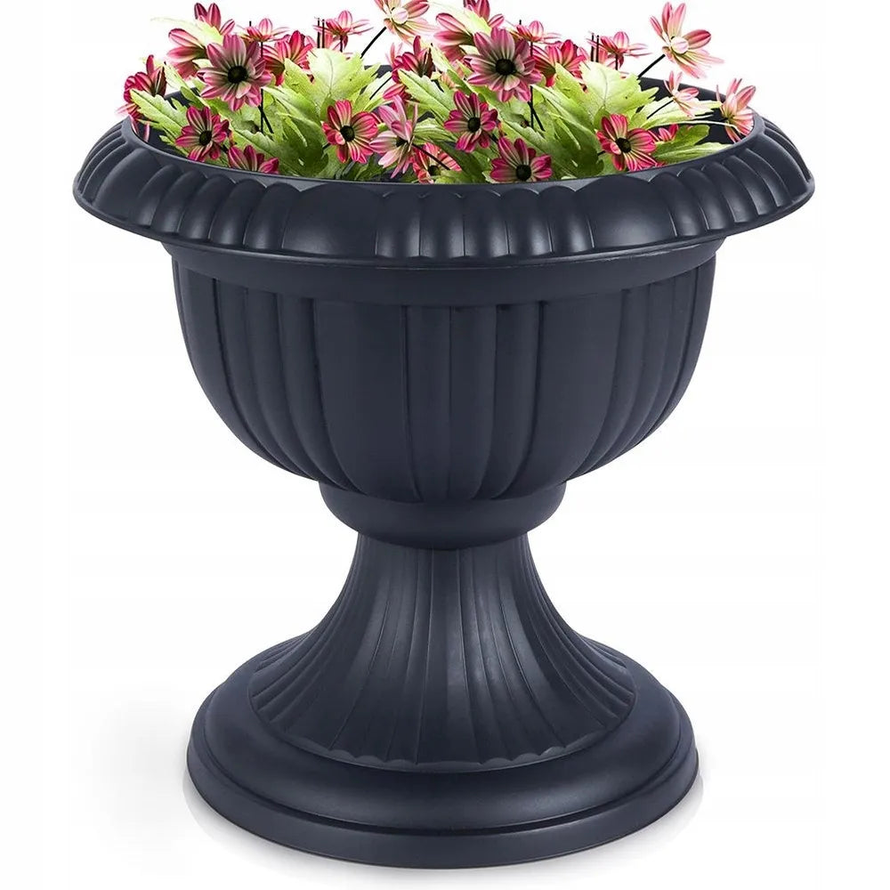 Didelis Vilde sodo vazonas, lauko plastikinė taurė, 36 cm