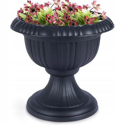 Didelis Vilde sodo vazonas, lauko plastikinė taurė, 36 cm