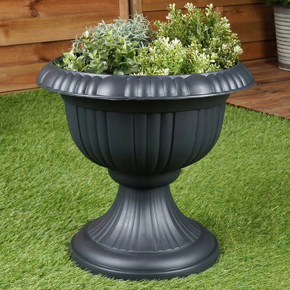 Didelis Vilde sodo vazonas, lauko plastikinė taurė, 36 cm