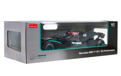 Didžiosios nuotoliniu būdu valdomos lenktyninės mašinėlės Mercedes AMG Formula 1 RC 1:12