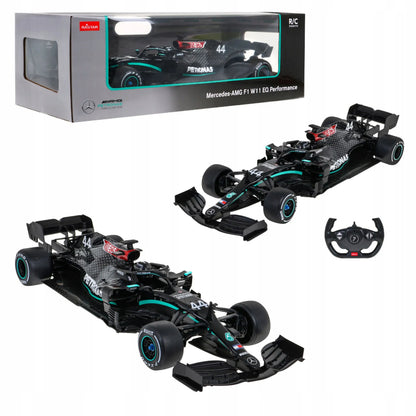 Didžiosios nuotoliniu būdu valdomos lenktyninės mašinėlės Mercedes AMG Formula 1 RC 1:12