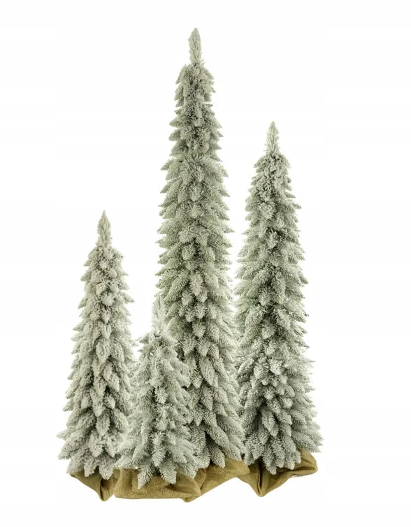 Dirbtinė eglutė SLIM Tatrų eglė, apsnigta, 180 cm