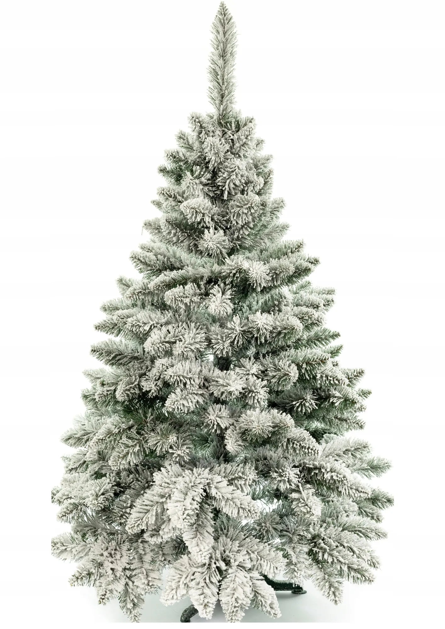 Dirbtinė snieguota pušis PREMIUM 100 cm, tikroviška ir tanki