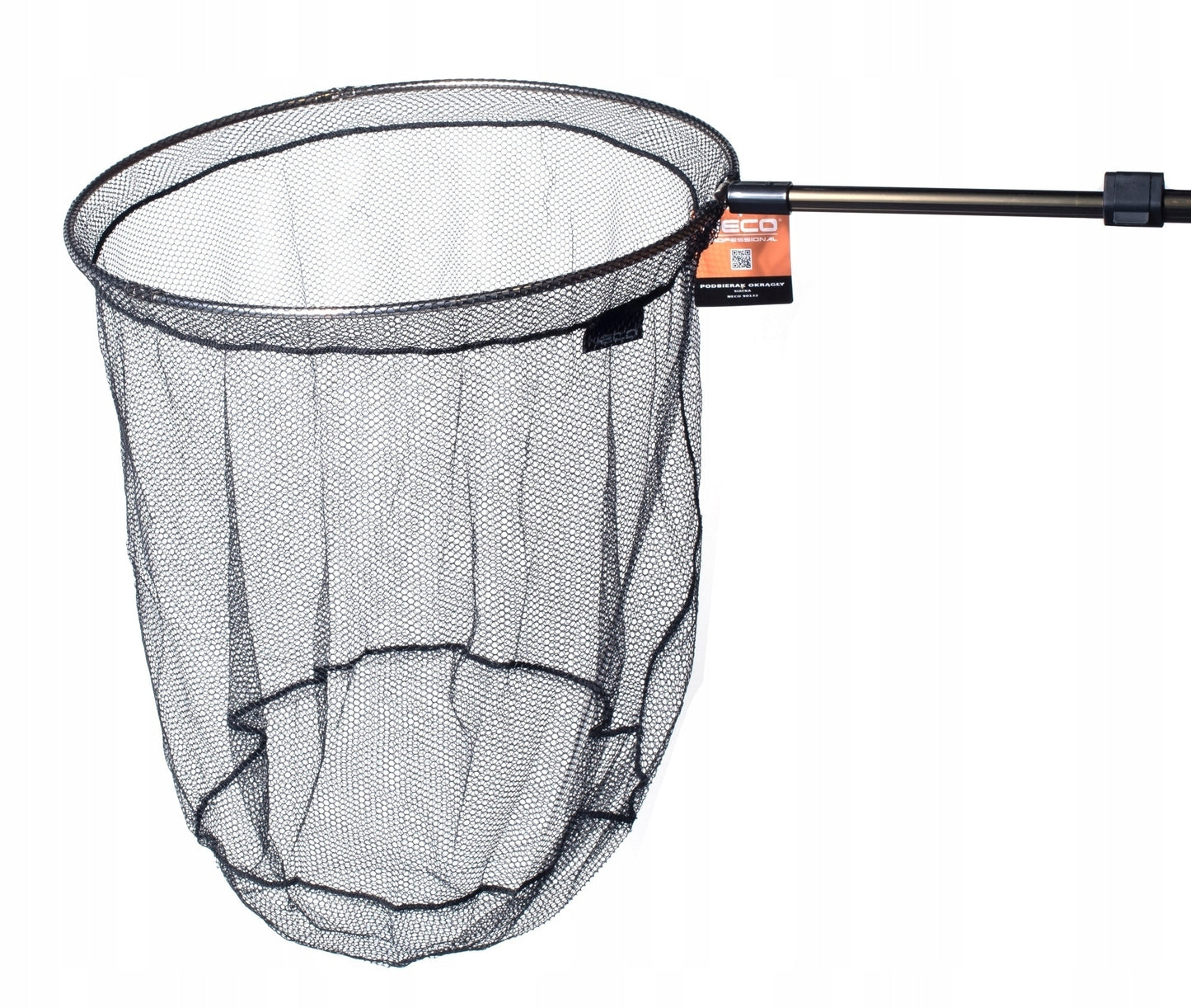 Ilgas teleskopinis meškeriojimo graibštas 335cm x 50cm apvalus neco