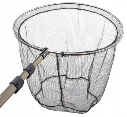 Ilgas teleskopinis meškeriojimo graibštas 335cm x 50cm apvalus neco