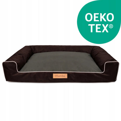 DOGESTE XL šunų guolis – vandeniui atspari sofa su NEMOKAMU graviravimu 100x65 cm