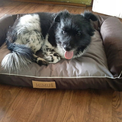 DOGESTE XL šunų guolis – vandeniui atspari sofa su NEMOKAMU graviravimu 100x65 cm