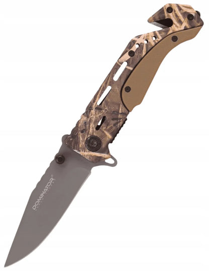 Dominator sulankstomas gelbėjimo peilis 6-49 Tech-Gold