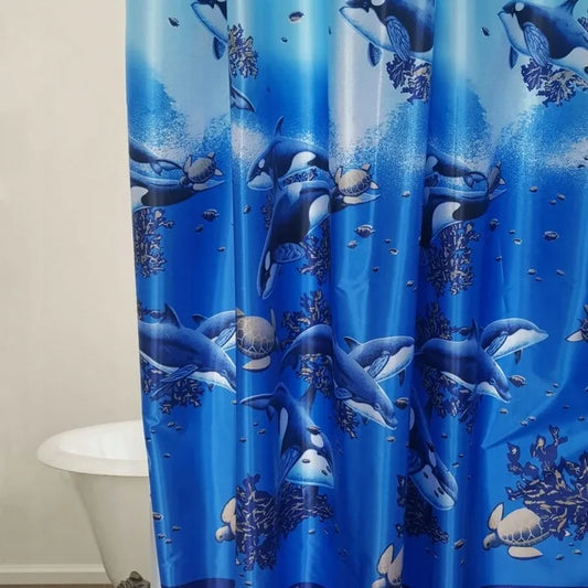„DOWIKA HOME LINE“ stora medžiaginė dušo užuolaida 180 × 180 cm, ZP06